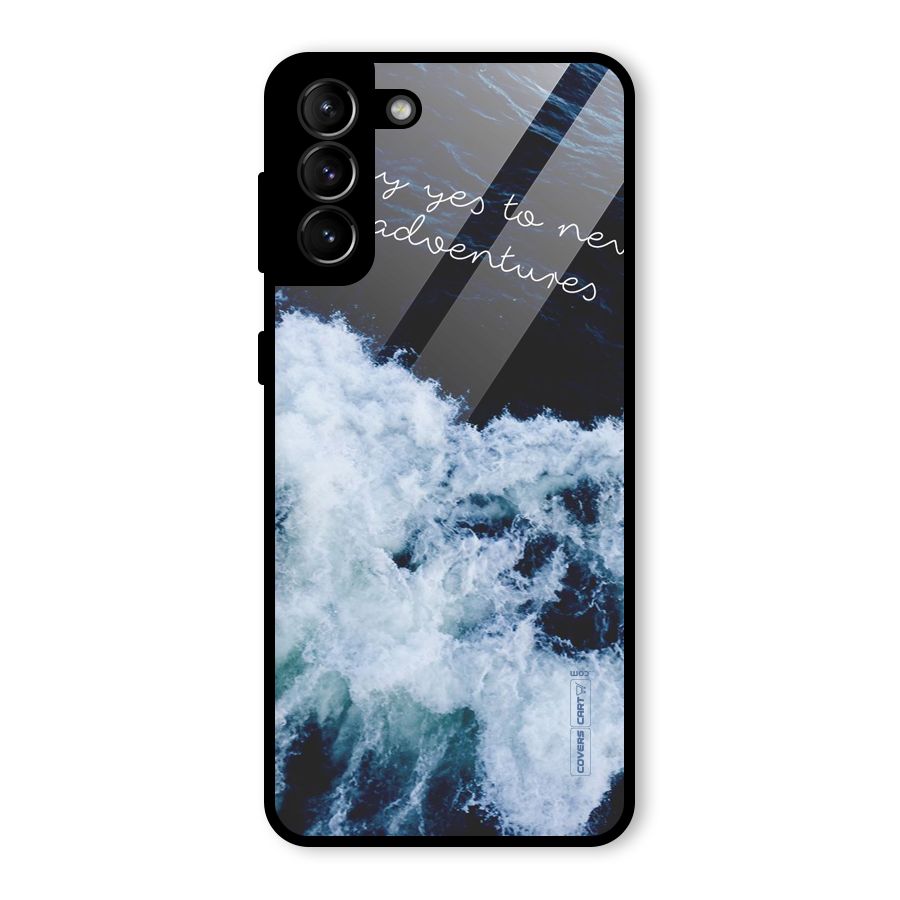 Adventures Glass Back Case for Galaxy S21 Plus