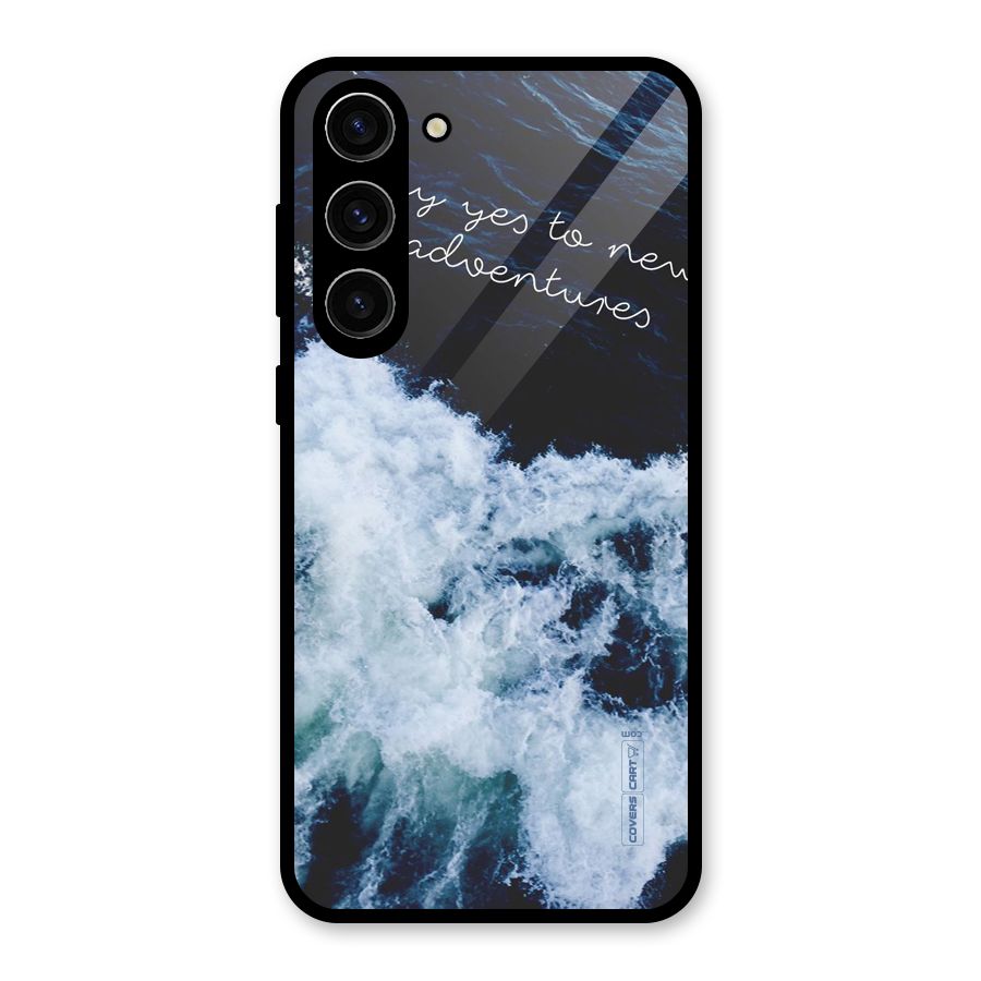 Adventures Glass Back Case for Galaxy S23 Plus