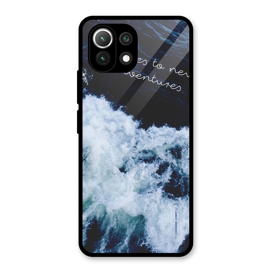 Adventures Glass Back Case for Mi 11 Lite