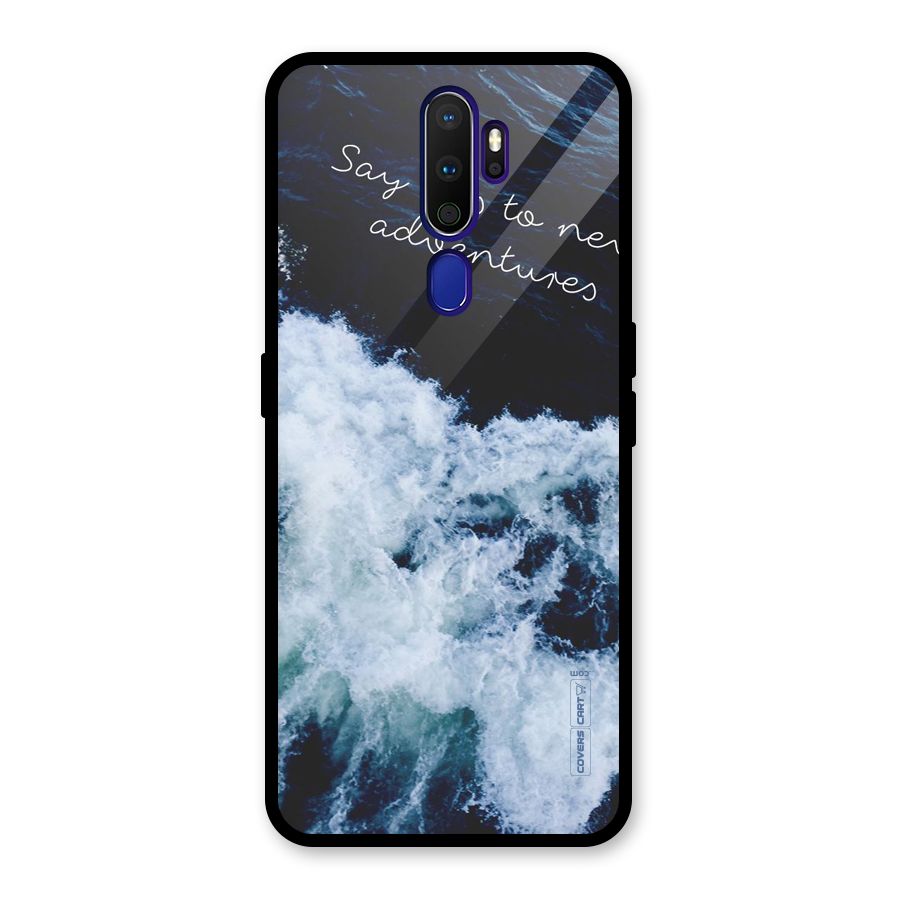 Adventures Glass Back Case for Oppo A9 (2020)