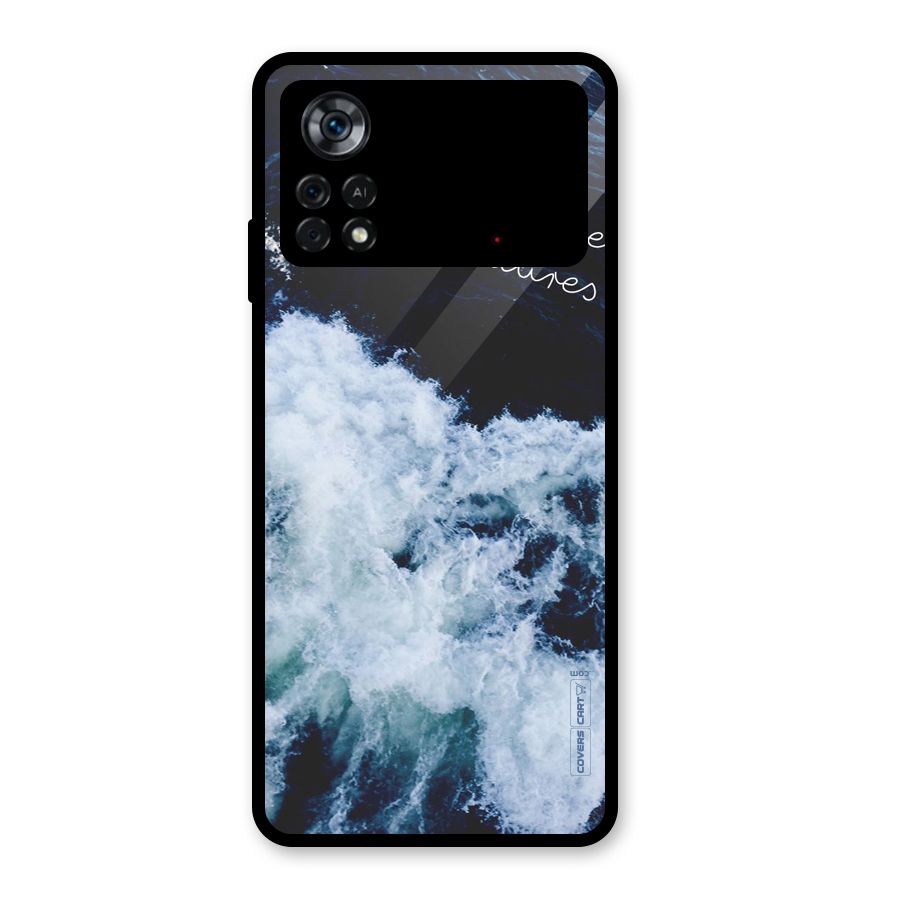 Adventures Glass Back Case for Poco X4 Pro 5G