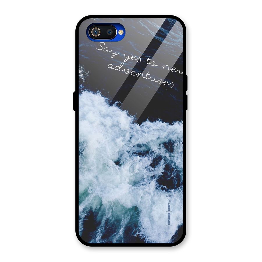 Adventures Glass Back Case for Realme C2