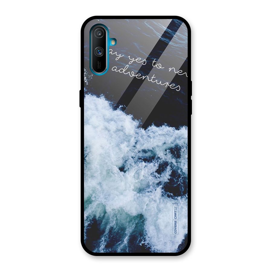 Adventures Glass Back Case for Realme C3