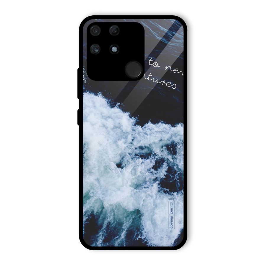 Adventures Glass Back Case for Realme Narzo 50A