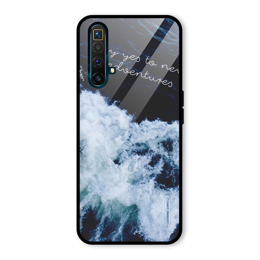 Adventures Glass Back Case for Realme X3 SuperZoom