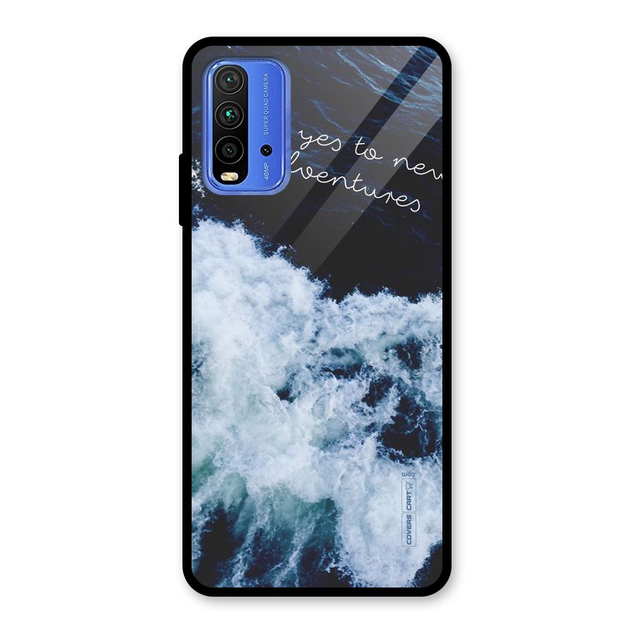Adventures Glass Back Case for Redmi 9 Power