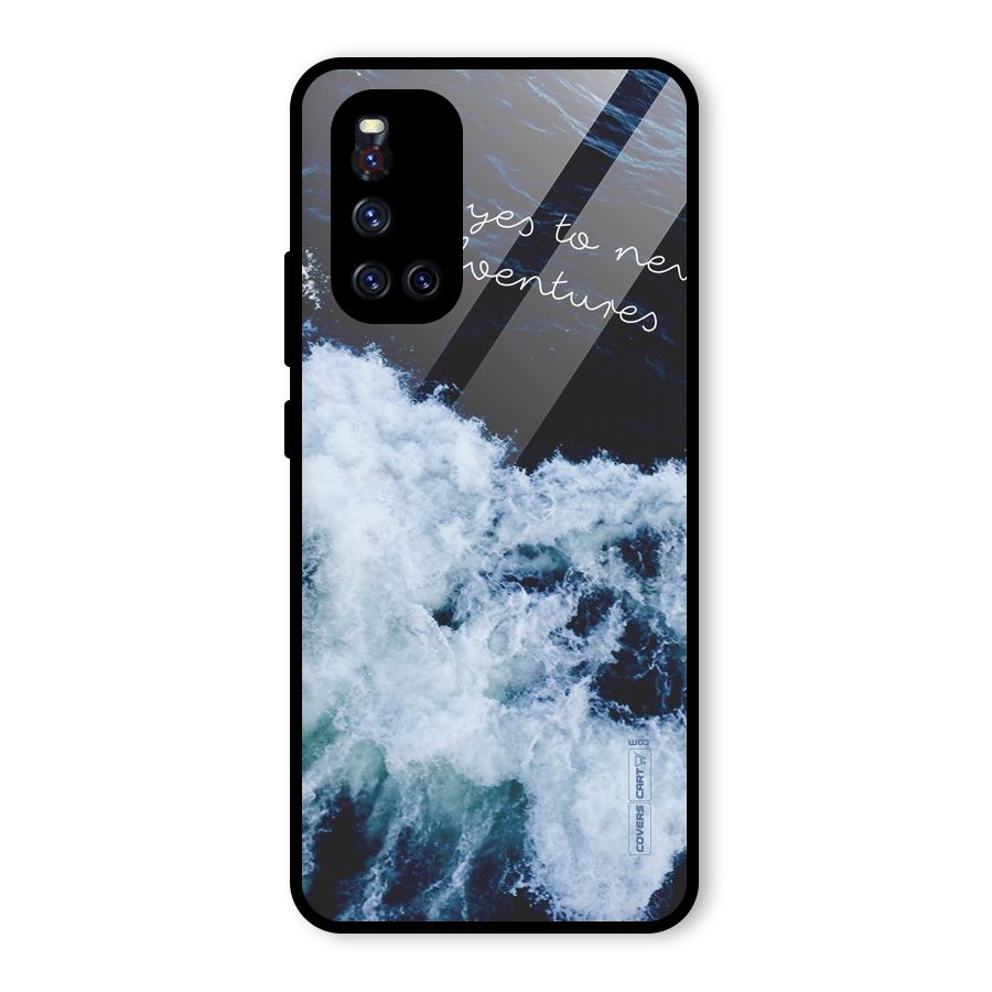 Adventures Glass Back Case for Vivo V19