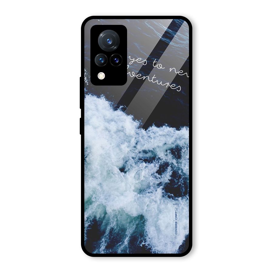 Adventures Glass Back Case for Vivo V21 5G