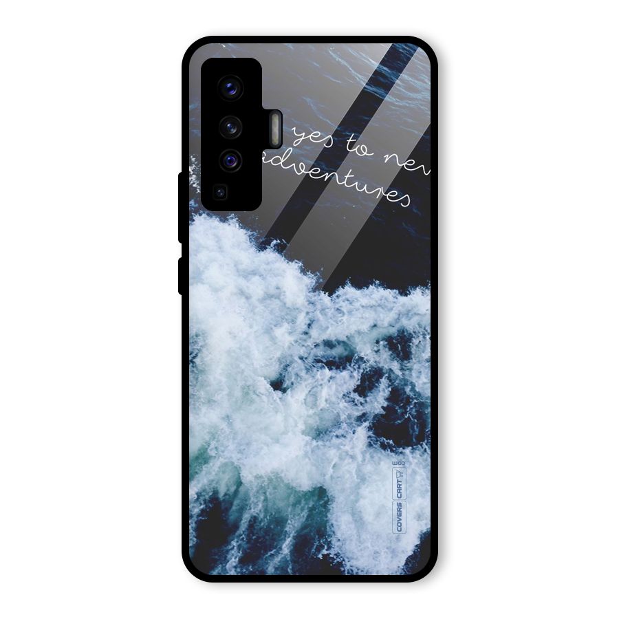 Adventures Glass Back Case for Vivo X50