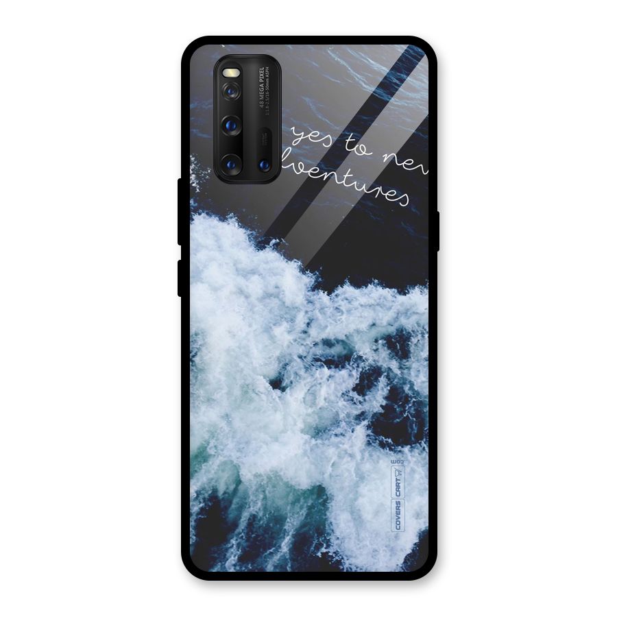 Adventures Glass Back Case for Vivo iQOO 3