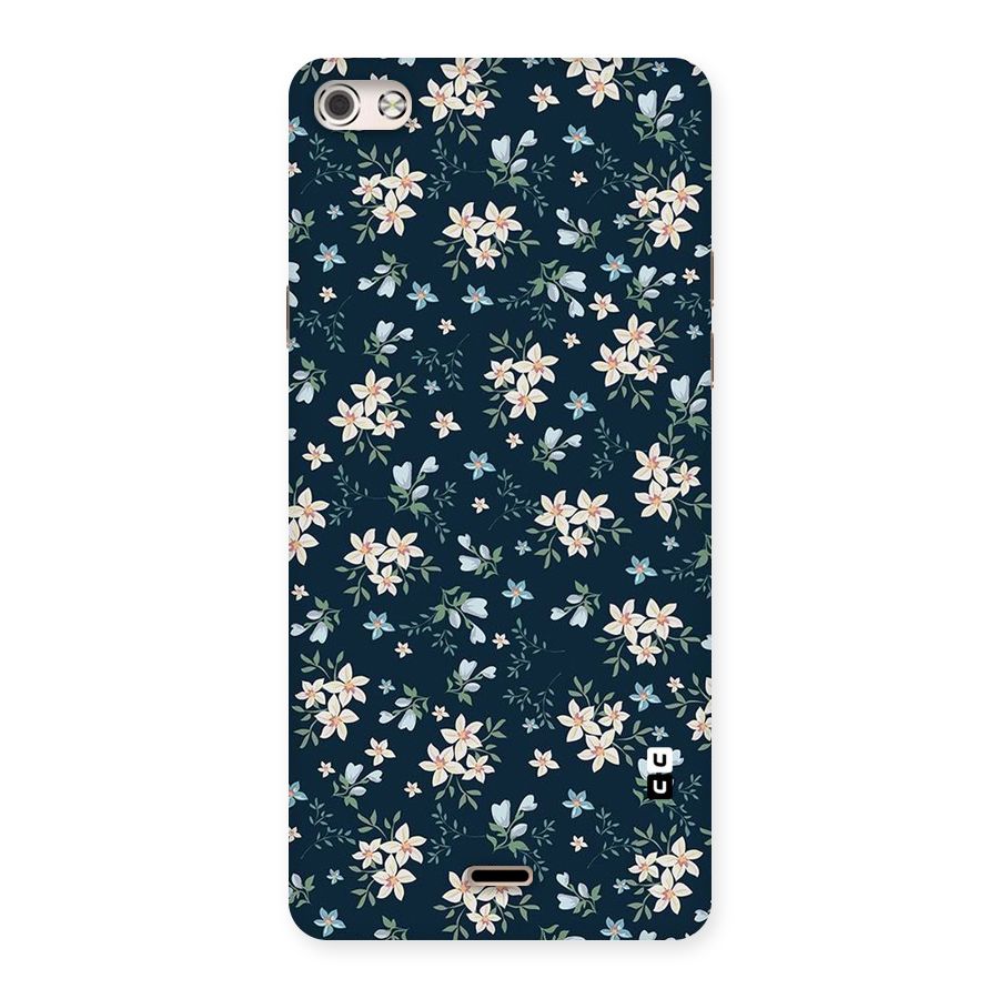 Aesthetic Bloom Back Case for Micromax Canvas Silver 5