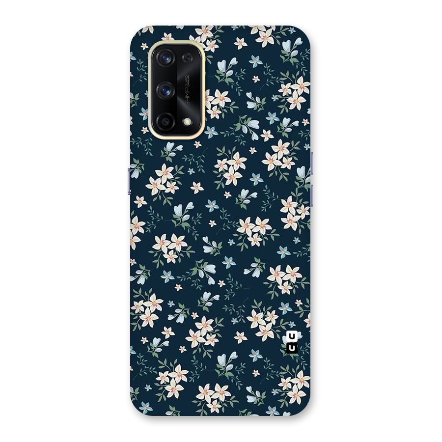 Aesthetic Bloom Glass Back Case for Realme X7 Pro