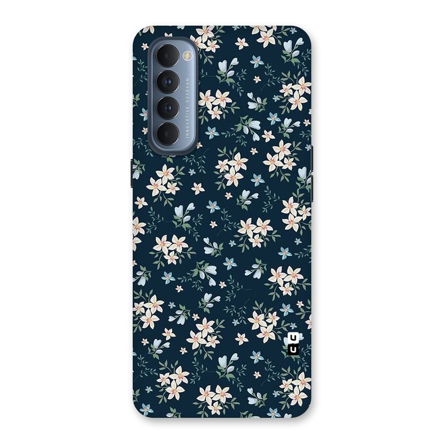 Aesthetic Bloom Back Case for Reno4 Pro