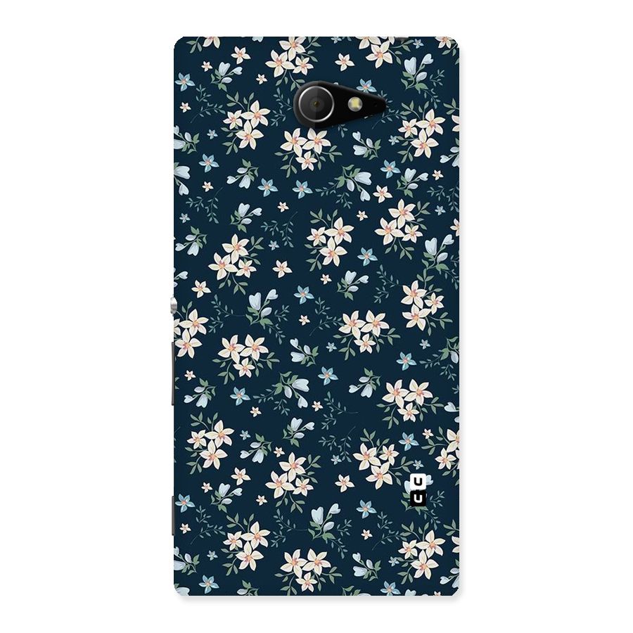 Aesthetic Bloom Back Case for Sony Xperia M2