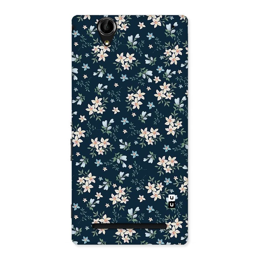 Aesthetic Bloom Back Case for Sony Xperia T2