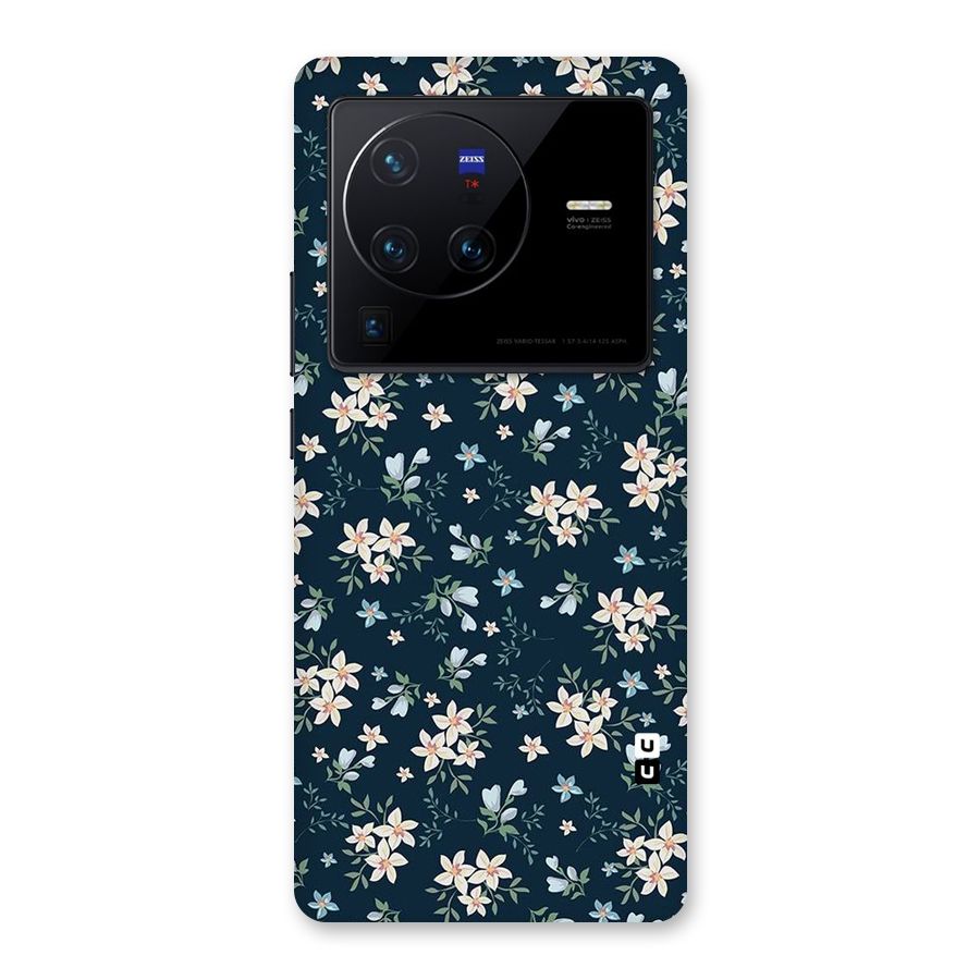 Aesthetic Bloom Back Case for Vivo X80 Pro