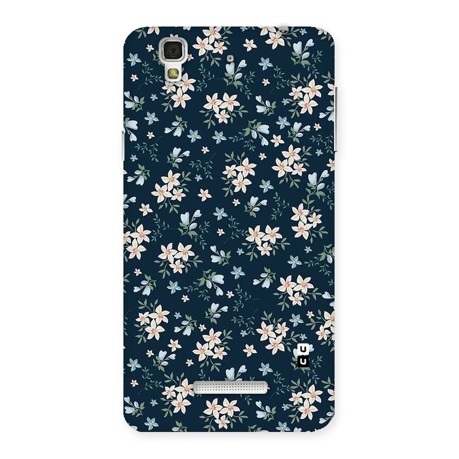 Aesthetic Bloom Back Case for Yu Yureka