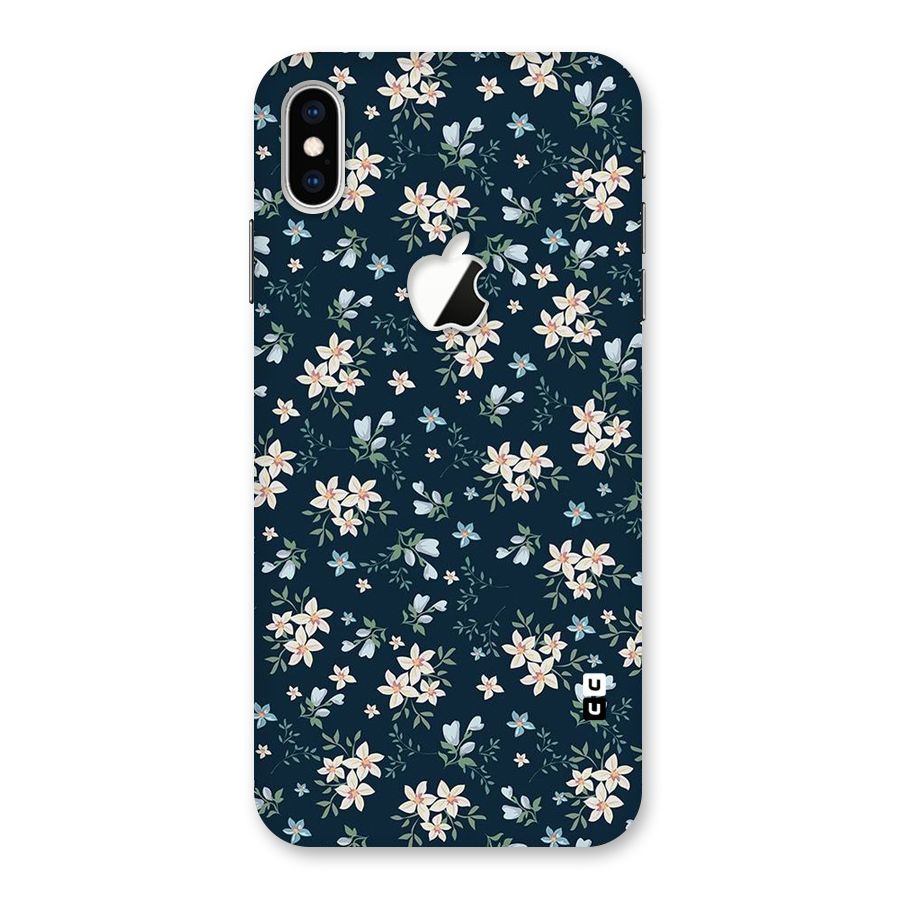 Aesthetic Bloom Back Case for iPhone XS Max Apple Cut