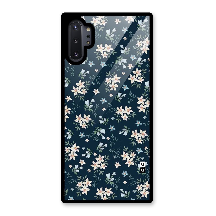 Aesthetic Bloom Glass Back Case for Galaxy Note 10 Plus