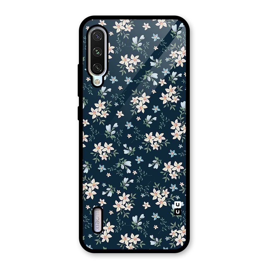 Aesthetic Bloom Glass Back Case for Mi A3