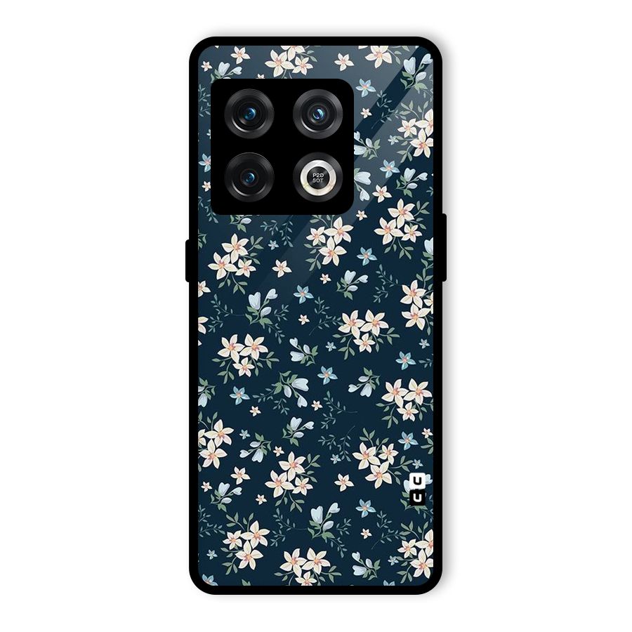 Aesthetic Bloom Glass Back Case for OnePlus 10 Pro 5G