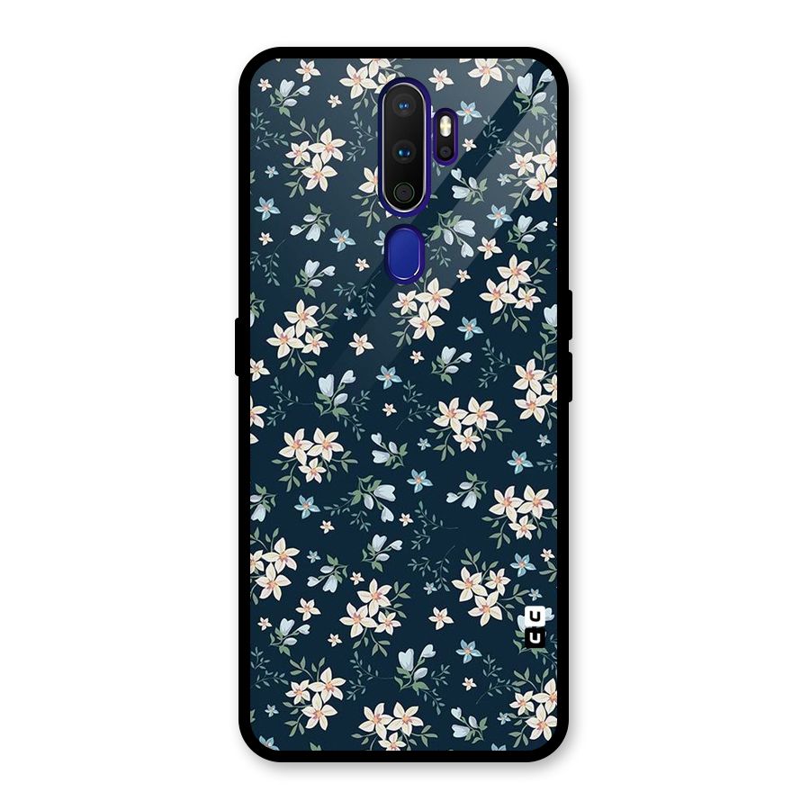 Aesthetic Bloom Glass Back Case for Oppo A9 (2020)