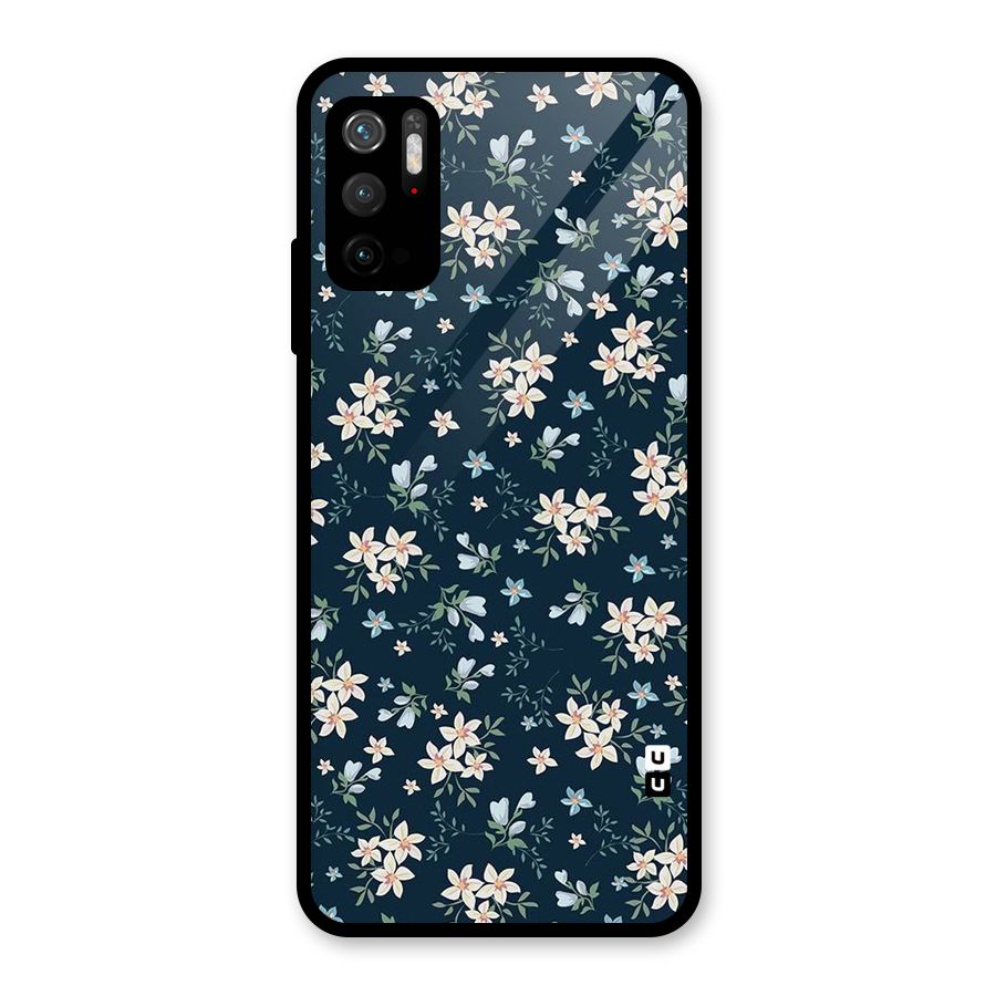 Aesthetic Bloom Glass Back Case for Poco M3 Pro 5G