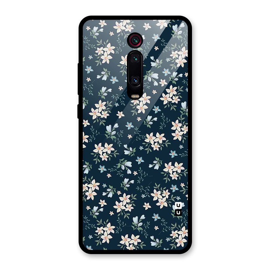 Aesthetic Bloom Glass Back Case for Redmi K20 Pro