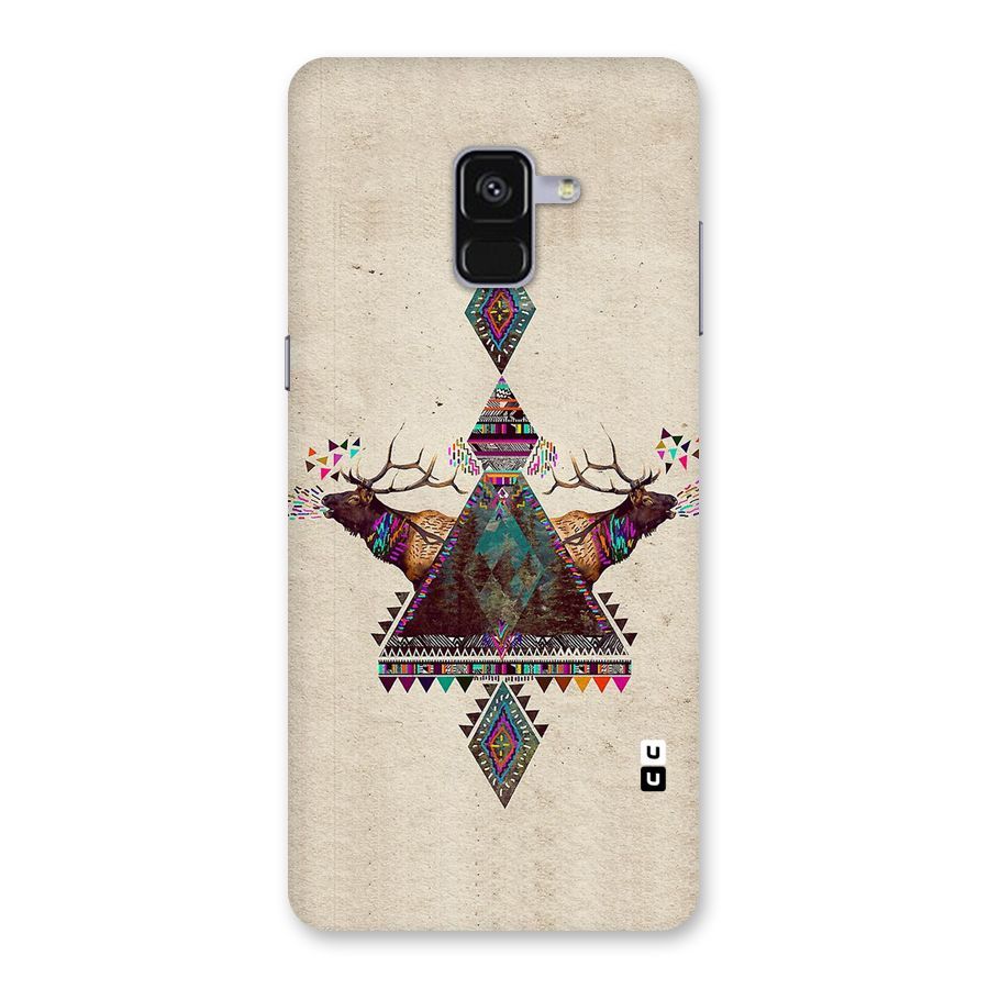 Aesthetic Bull Back Case for Galaxy A8 Plus