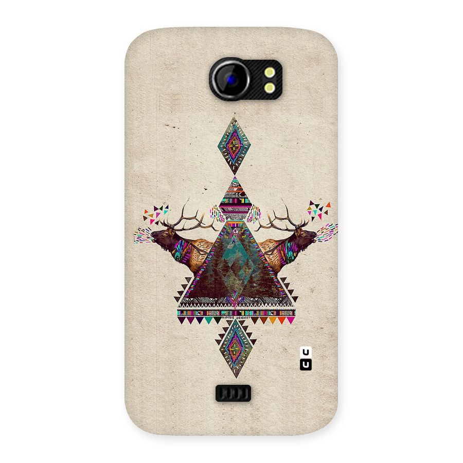 Aesthetic Bull Back Case for Micromax Canvas 2 A110