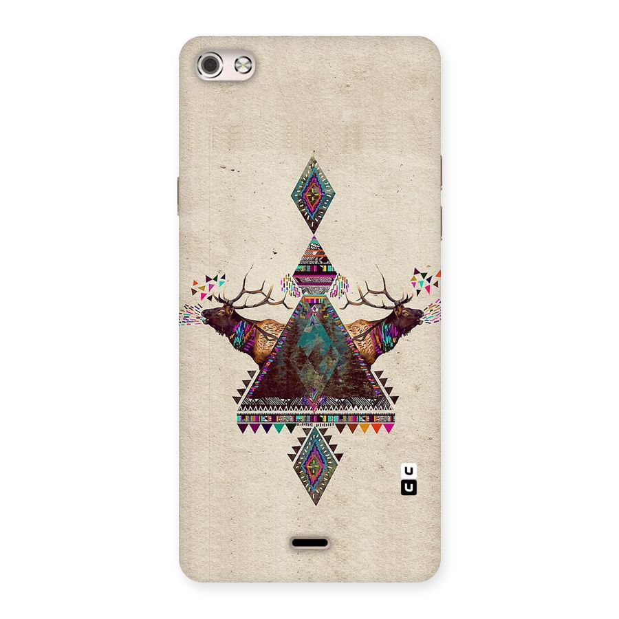 Aesthetic Bull Back Case for Micromax Canvas Silver 5