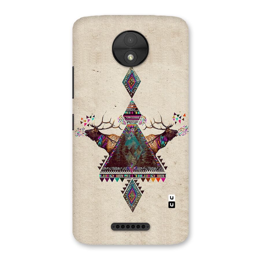 Aesthetic Bull Back Case for Moto C