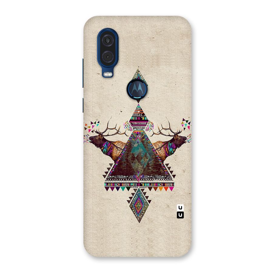 Aesthetic Bull Back Case for Motorola One Vision