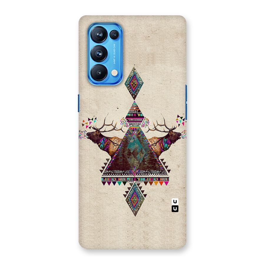 Aesthetic Bull Back Case for Oppo Reno5 Pro 5G