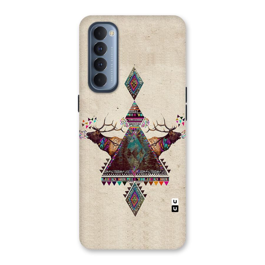 Aesthetic Bull Back Case for Reno4 Pro