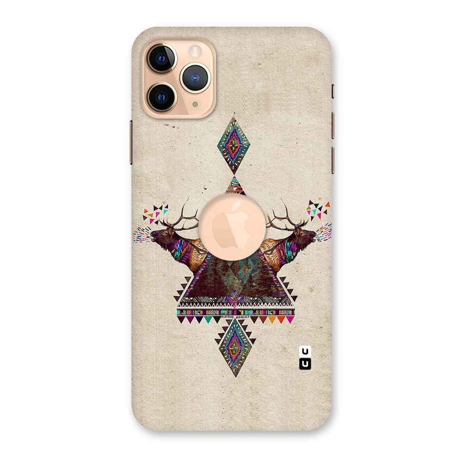 Aesthetic Bull Back Case for iPhone 11 Pro Max Logo Cut