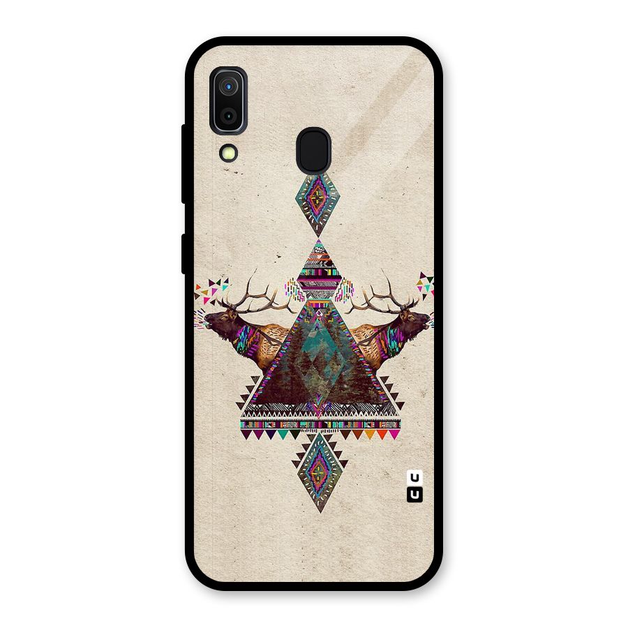 Aesthetic Bull Glass Back Case for Galaxy A30