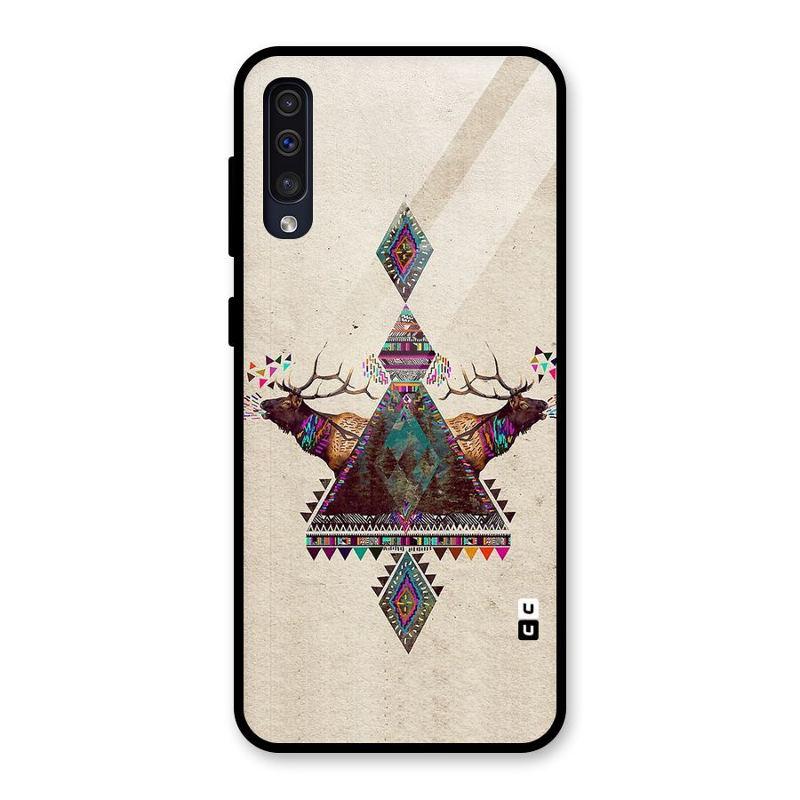 Aesthetic Bull Glass Back Case for Galaxy A50