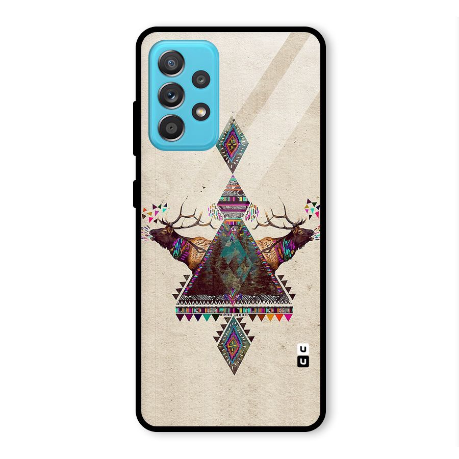 Aesthetic Bull Glass Back Case for Galaxy A52