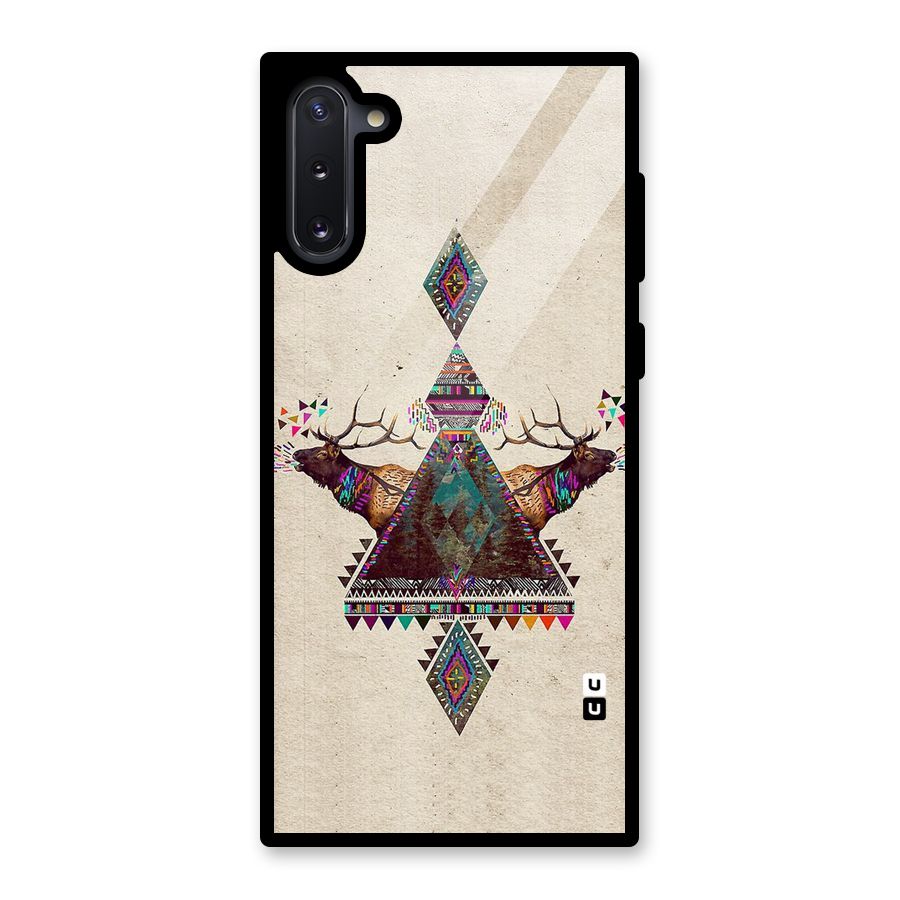 Aesthetic Bull Glass Back Case for Galaxy Note 10