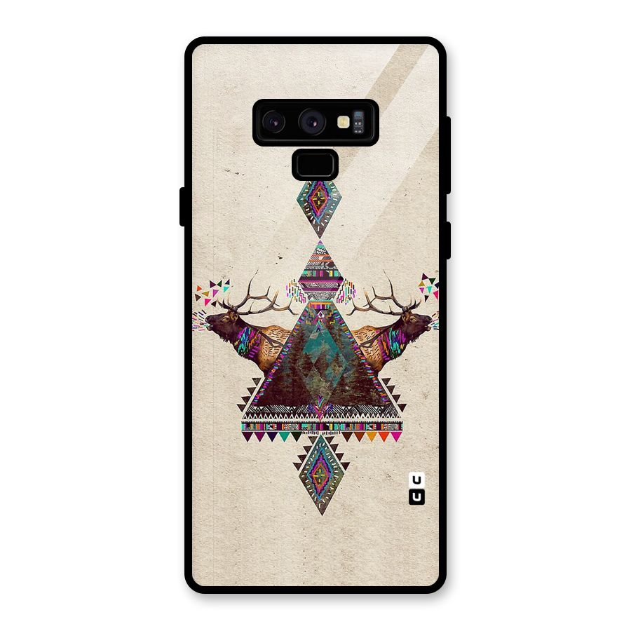 Aesthetic Bull Glass Back Case for Galaxy Note 9