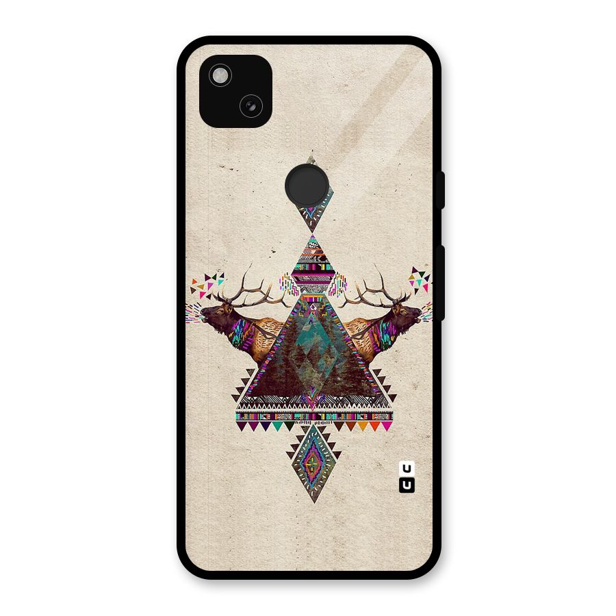 Aesthetic Bull Glass Back Case for Google Pixel 4a