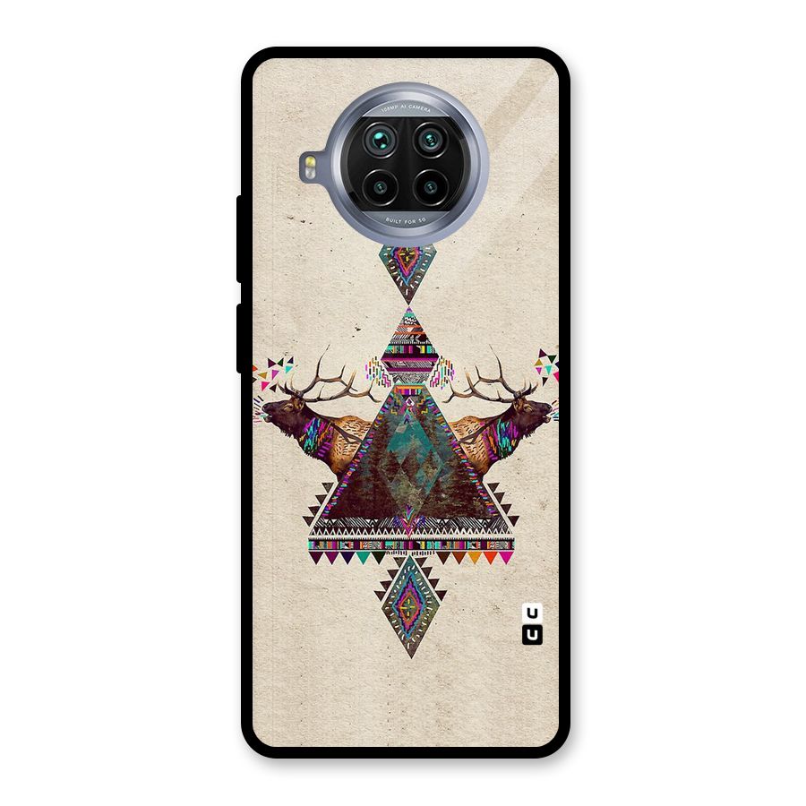 Aesthetic Bull Glass Back Case for Mi 10i