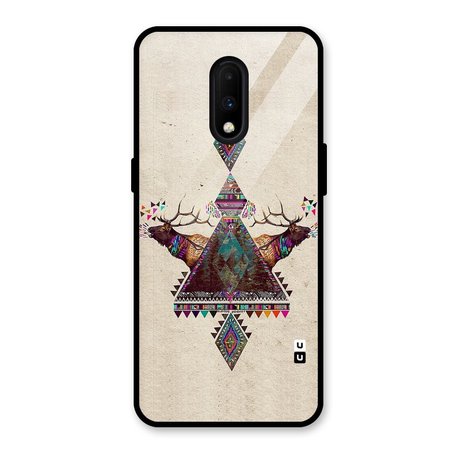 Aesthetic Bull Glass Back Case for OnePlus 7