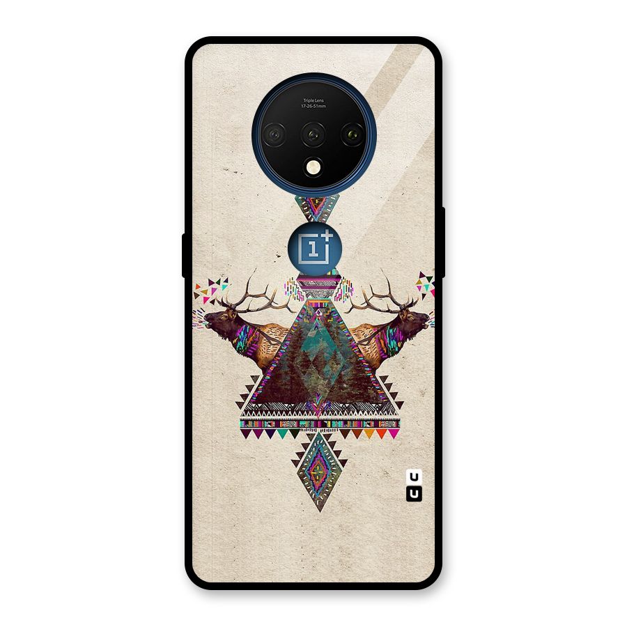 Aesthetic Bull Glass Back Case for OnePlus 7T