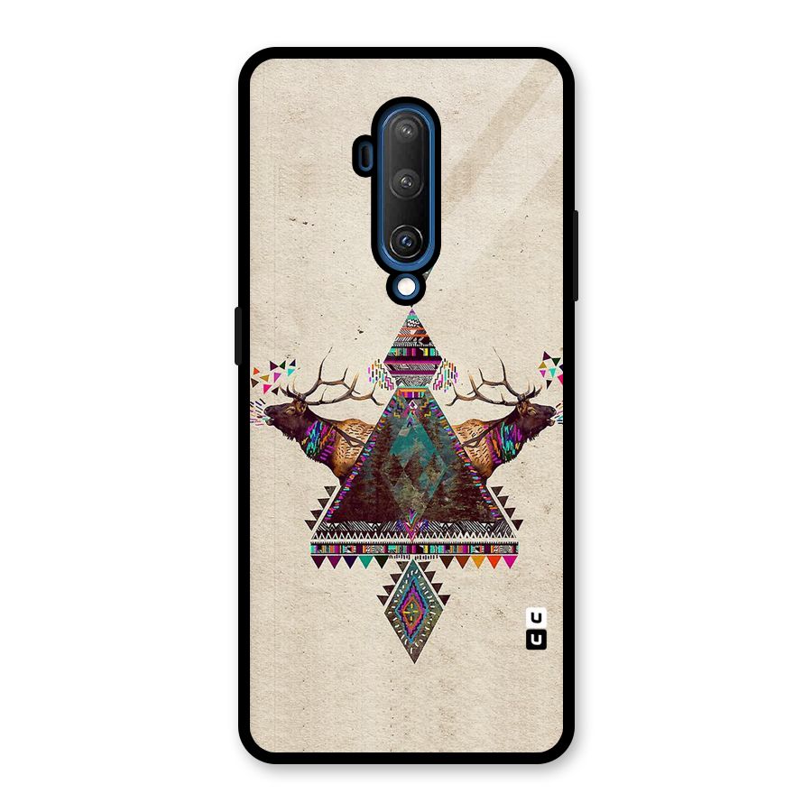 Aesthetic Bull Glass Back Case for OnePlus 7T Pro
