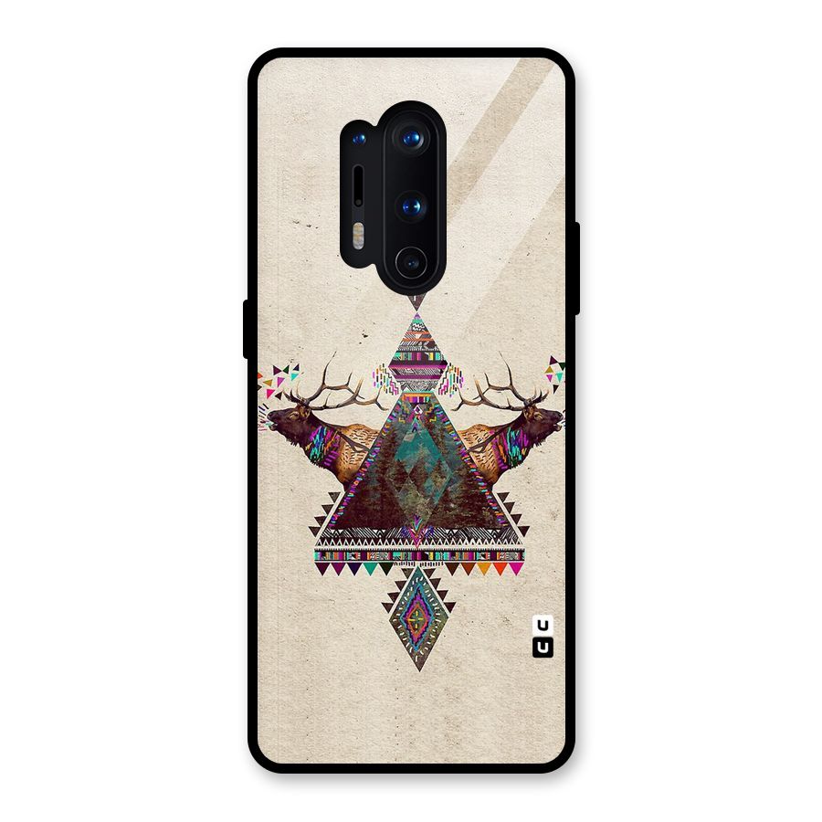 Aesthetic Bull Glass Back Case for OnePlus 8 Pro