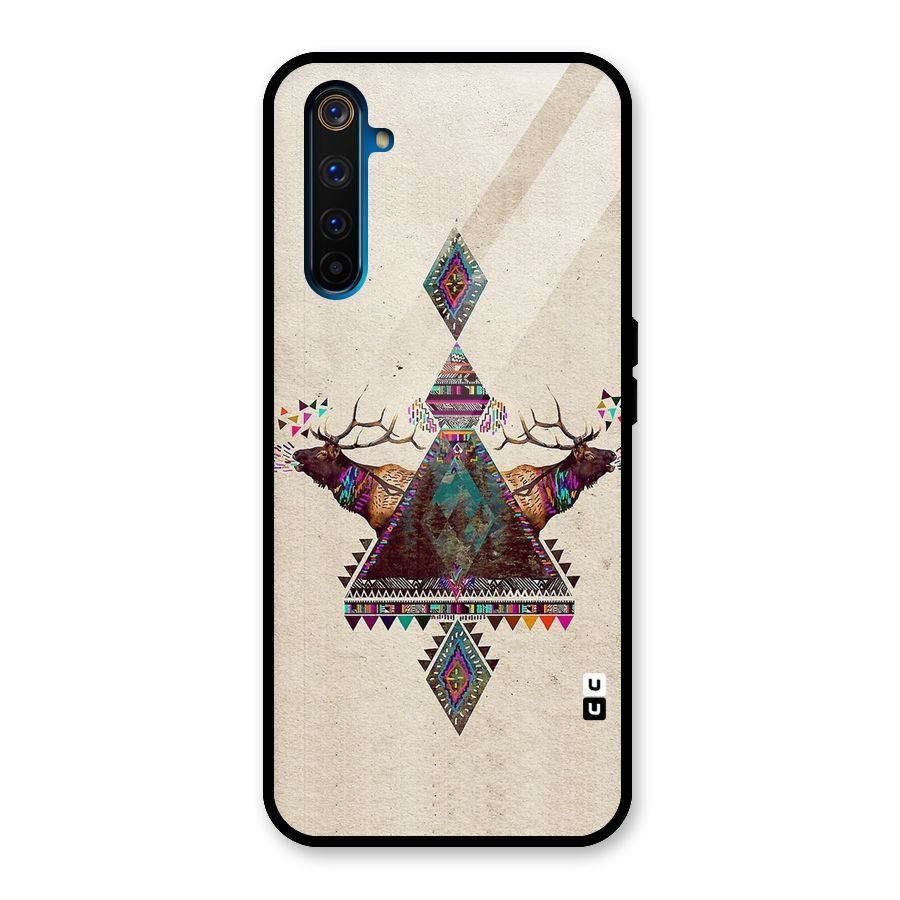 Aesthetic Bull Glass Back Case for Realme 6 Pro