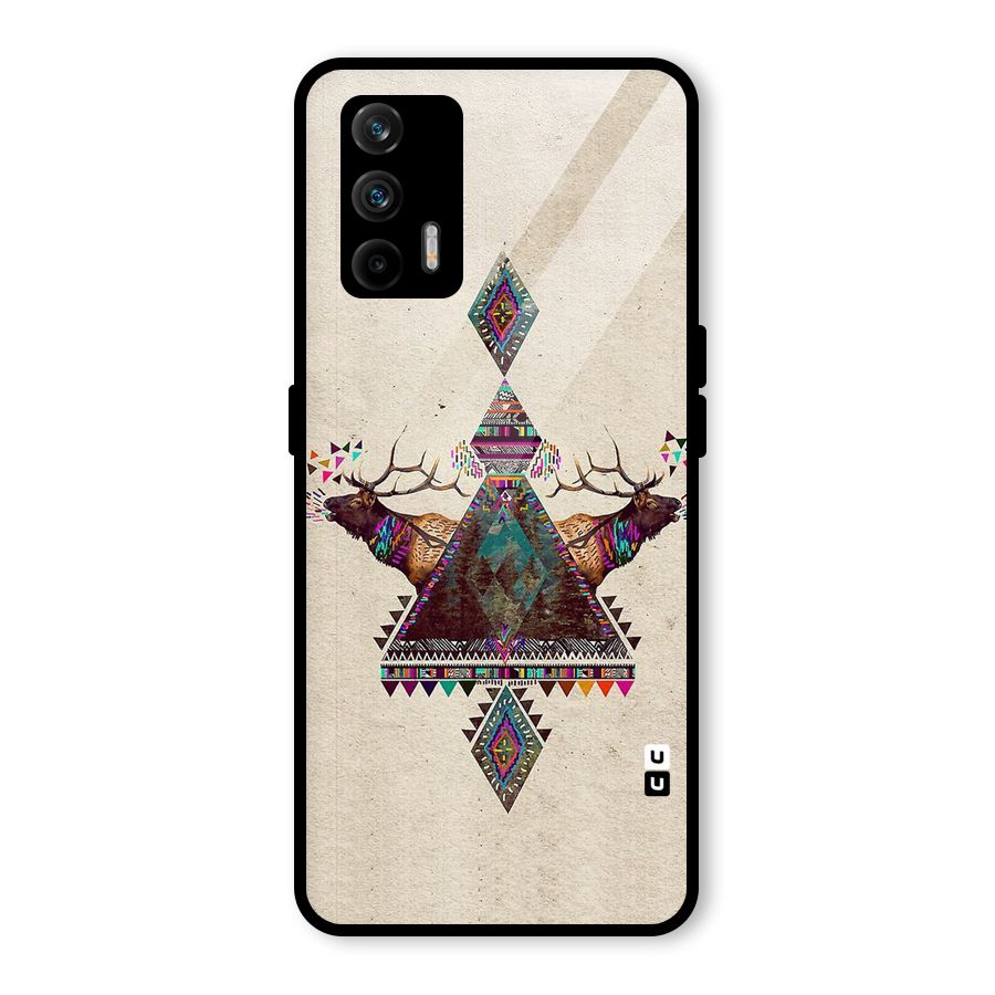 Aesthetic Bull Glass Back Case for Realme GT 5G