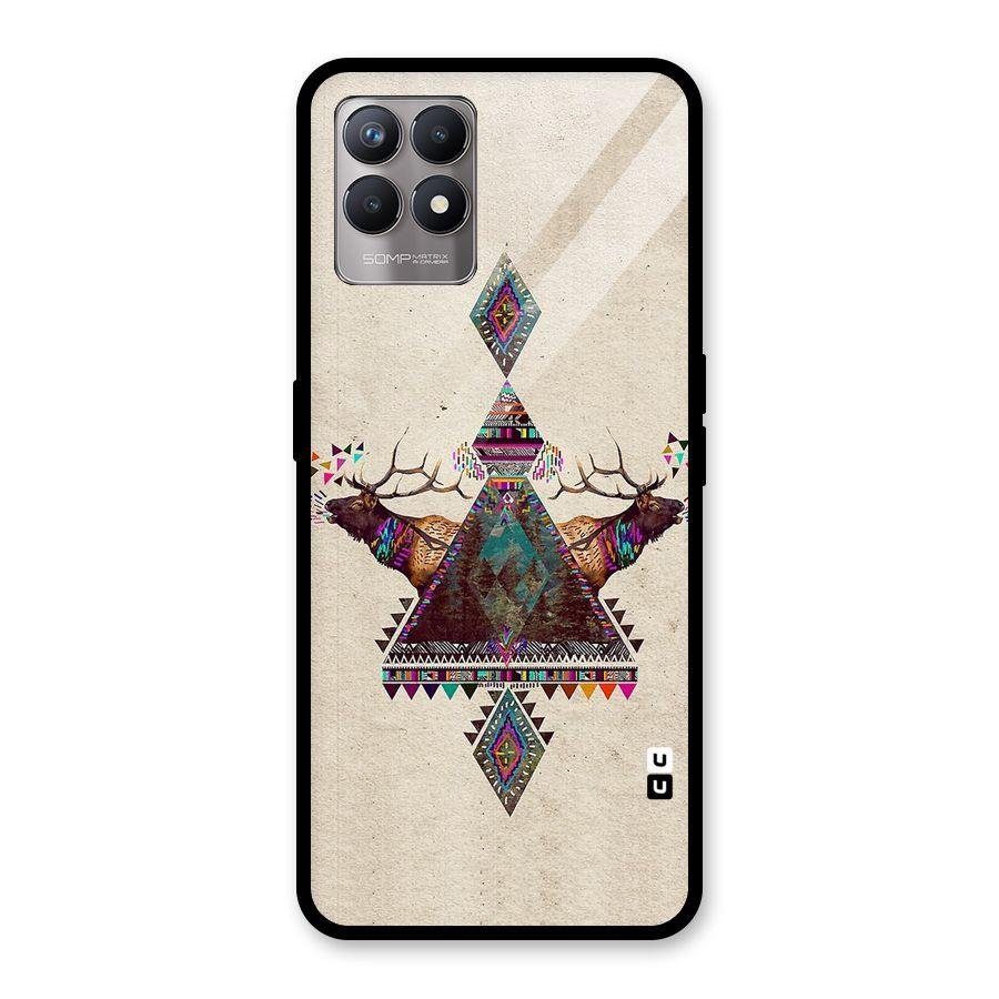 Aesthetic Bull Glass Back Case for Realme Narzo 50